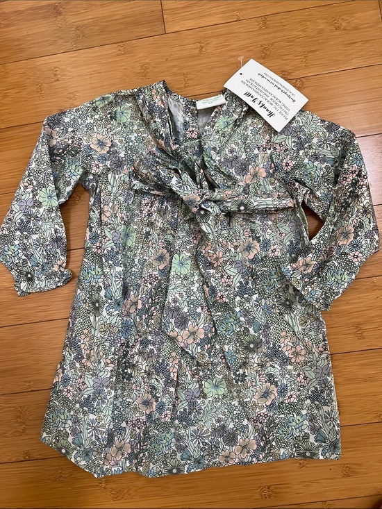 grace and james Other - NWT Grace and James cotton ruffle sleeve dress size 3T